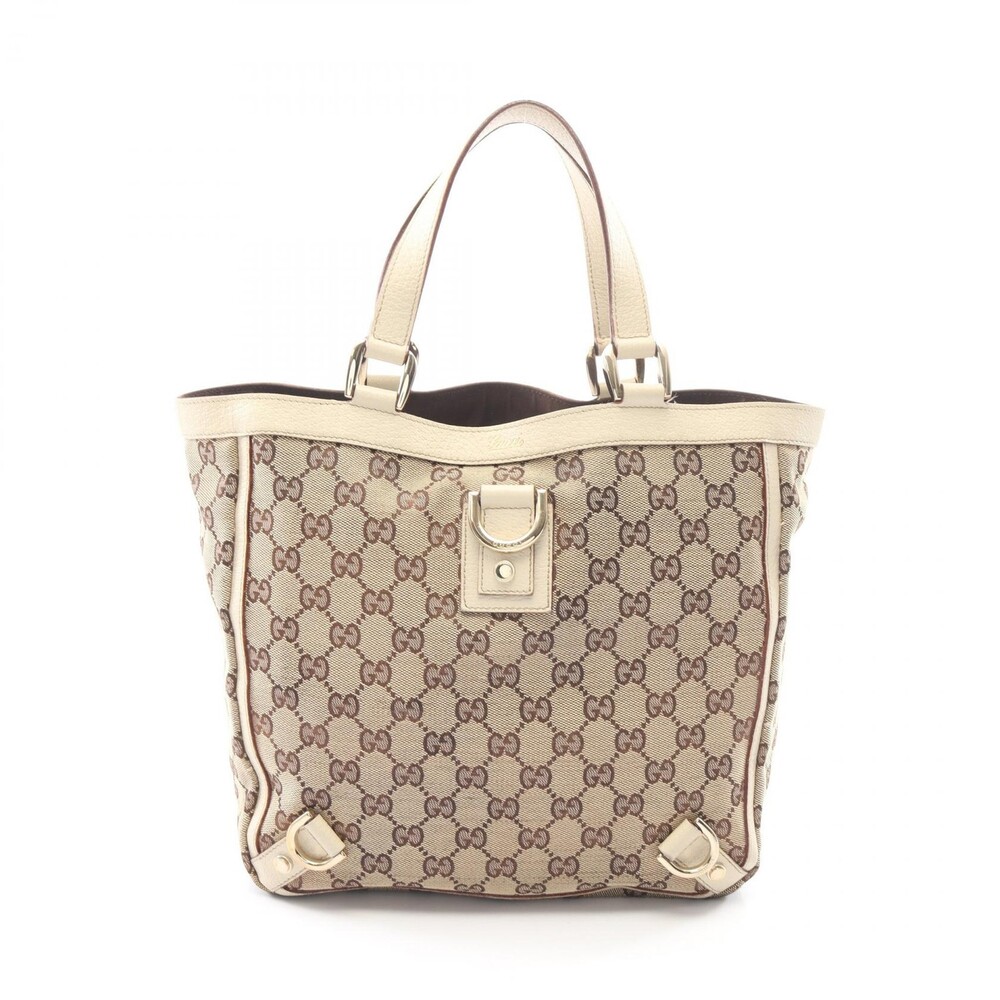 Gucci Abbey Gg Canvas Tote Hand Bag #297087G40B